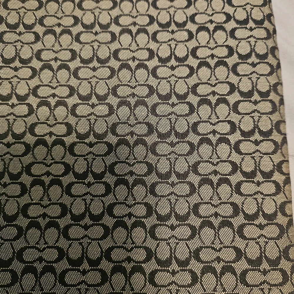 NWOT Coach Signature Black and Gray Tablet Case